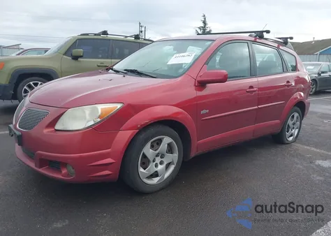 2005 Pontiac Vibe z USA, uszkodzony, nr VIN 5Y2SL63845Z400621